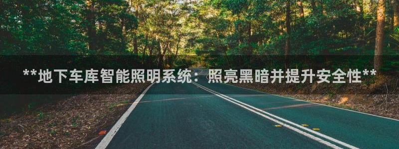 **地下车库智能照明系统：照亮黑暗并提升安全性**