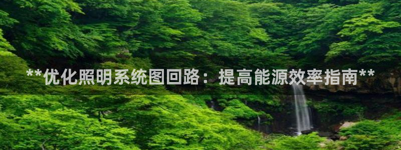 **优化照明系统图回路：提高能源效率指南**